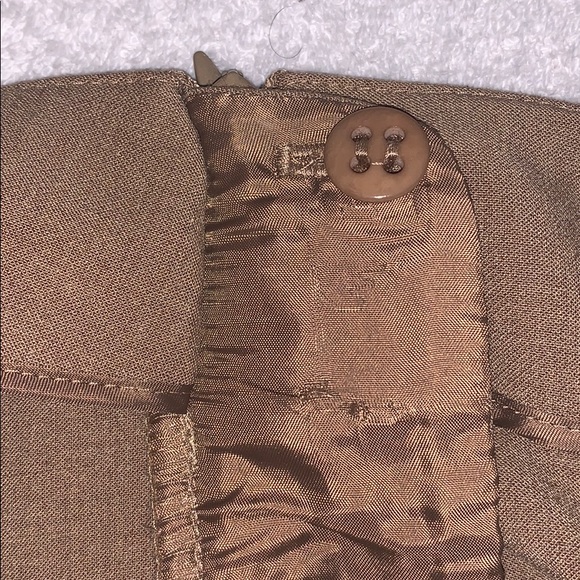 TALBOTS Polyester Cotton Trousers Hazel Nut - Picture 4 of 4